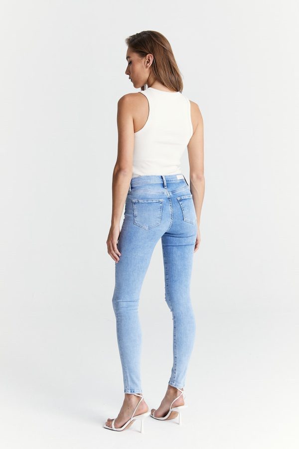 Sophia light blue destroyed COJ Denim