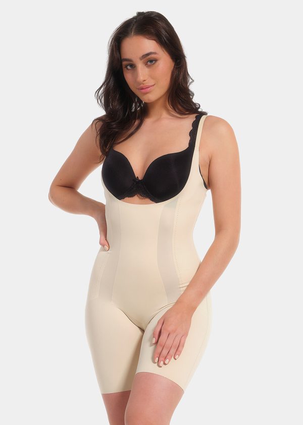 Dream shaper bodysuit latte