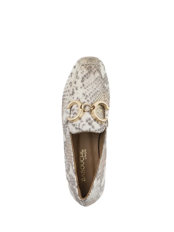 Loafer Jula Snake Gold Babouche