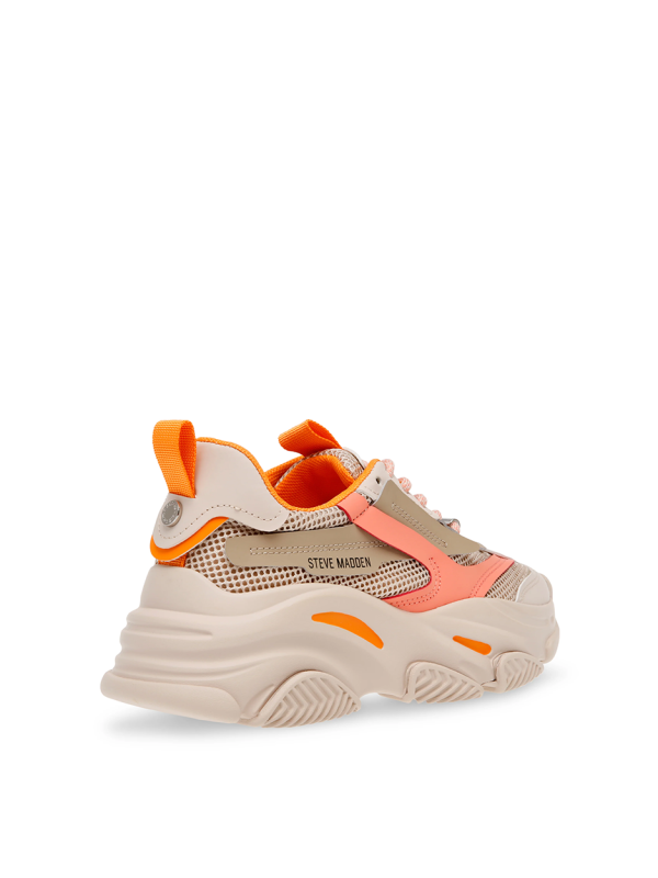 Posession-E sneaker greige orange Steve Madden