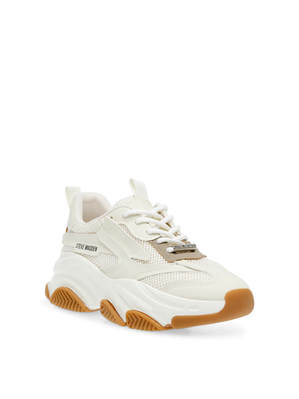 Steve Madden Possession-E white/ gum