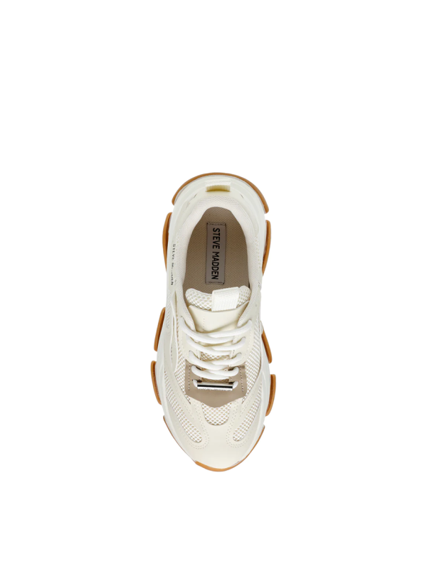 Steve Madden Possession-E white/ gum