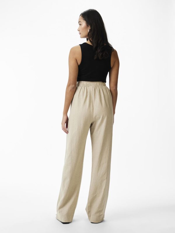 Yasflaxy linnen pantalon