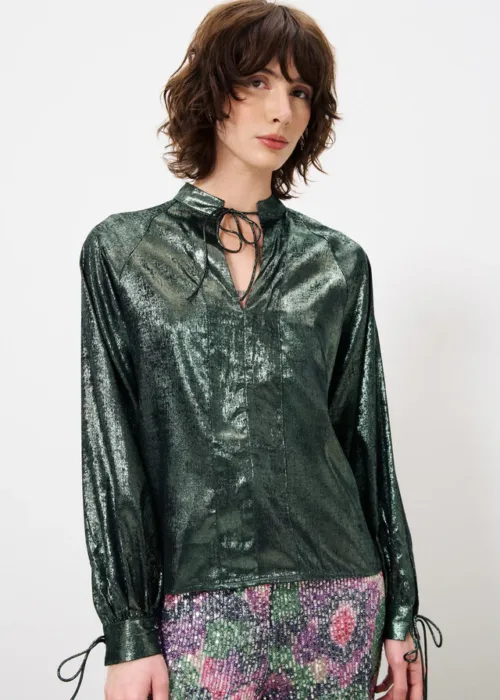 Blouse Andrija green Frnch Paris