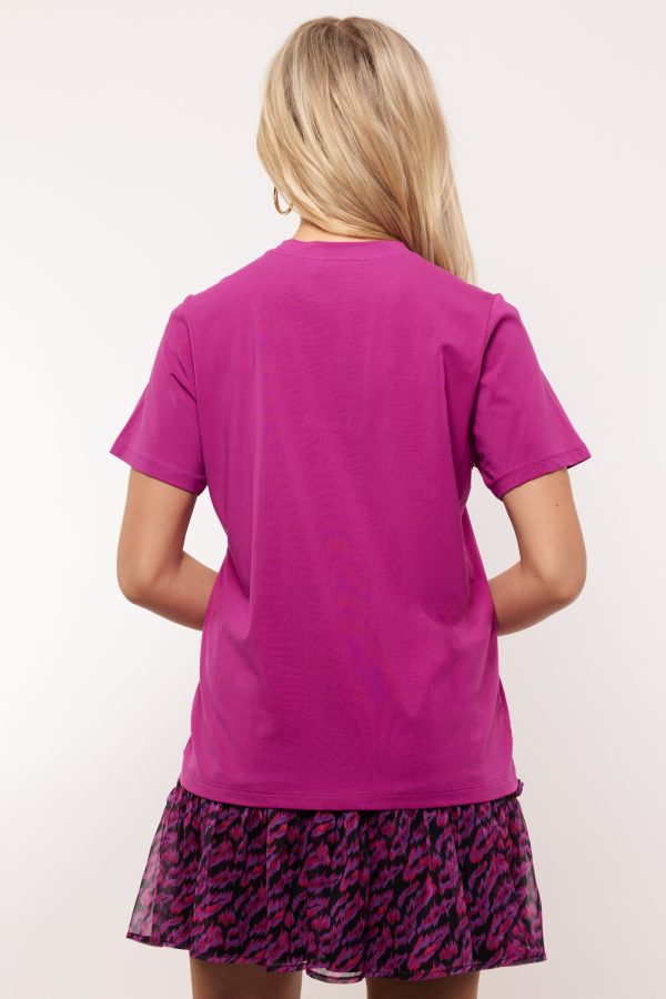 Gabi t-shirt berry Fluresk