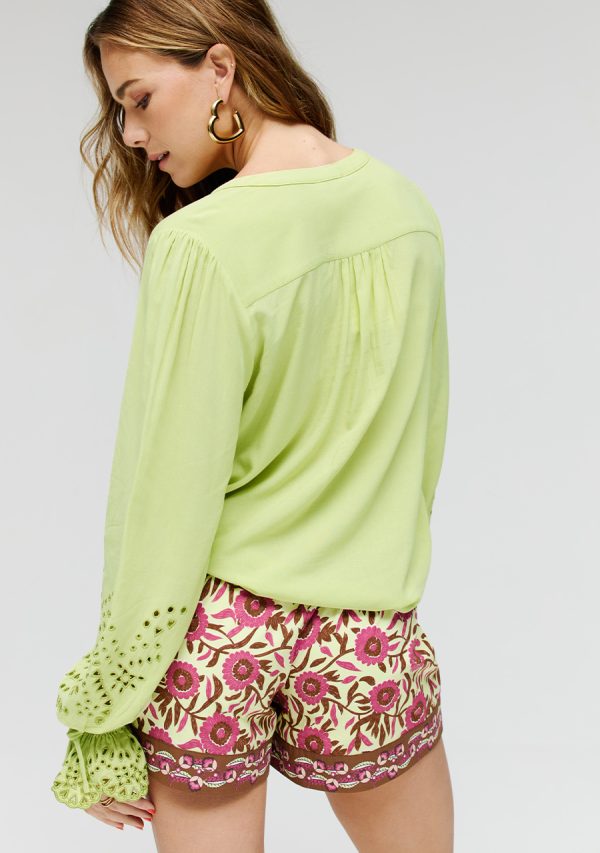 Hailey blouse matcha Harper & Yve