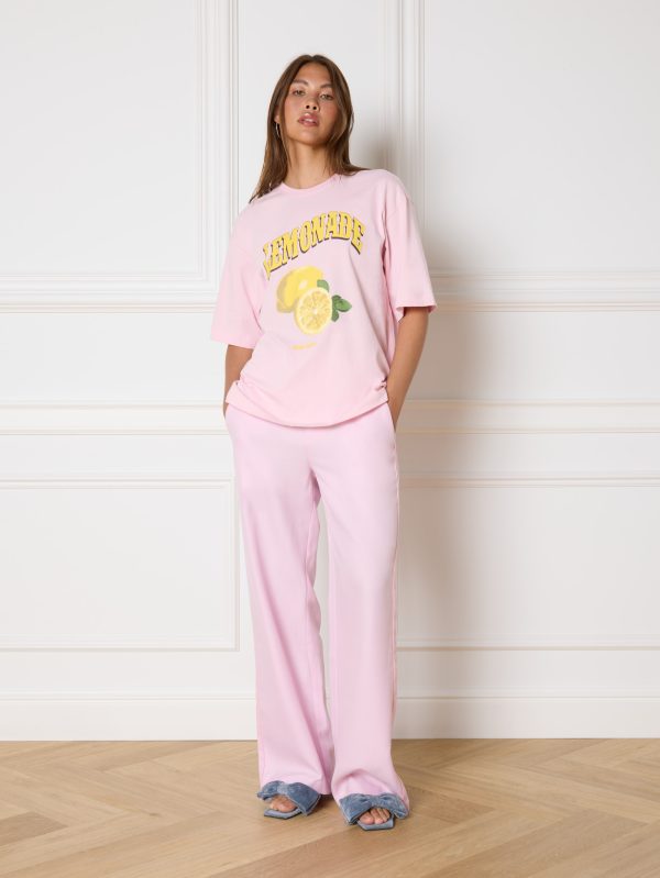 Lemonade t-shirt Bruna Refined Department roze