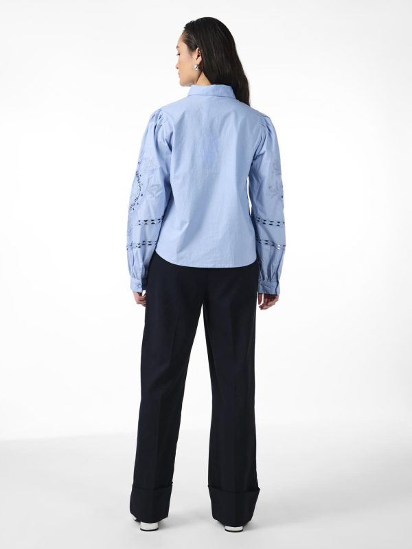 Yasmonella blouse blauw