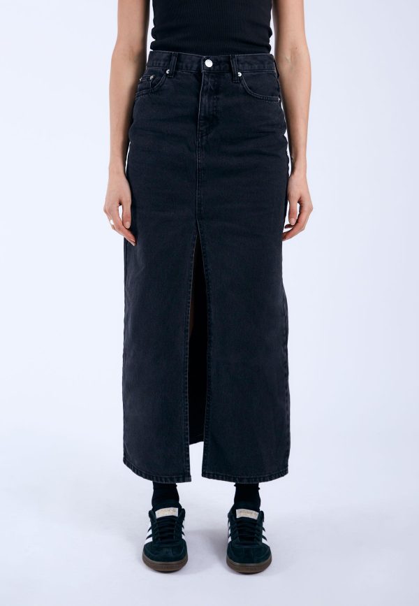 Myra skirt black dr. denim