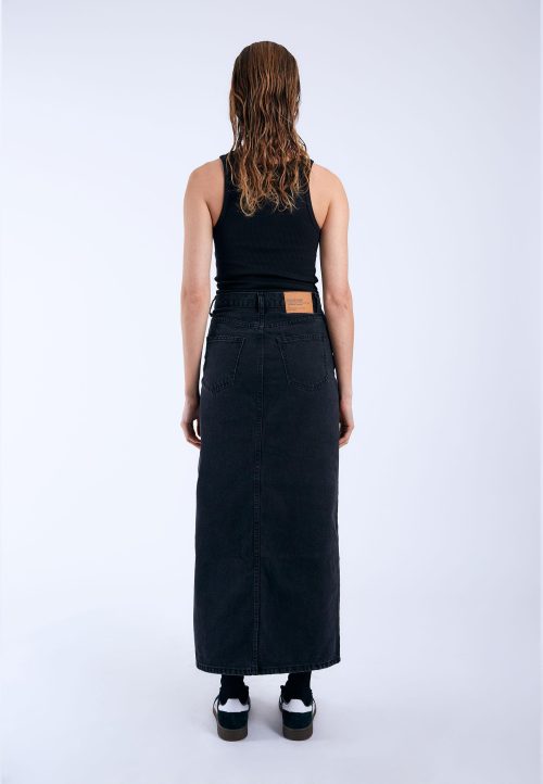 Myra skirt black dr. denim