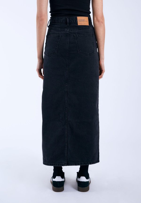 Myra skirt black dr. denim