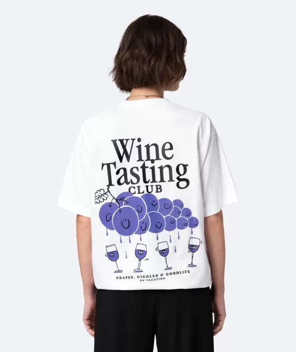 Wine tasting club On vacation t-shirt