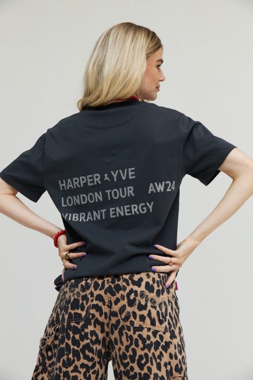 Vibrantenergy t-shirt Harper & Yve grijs