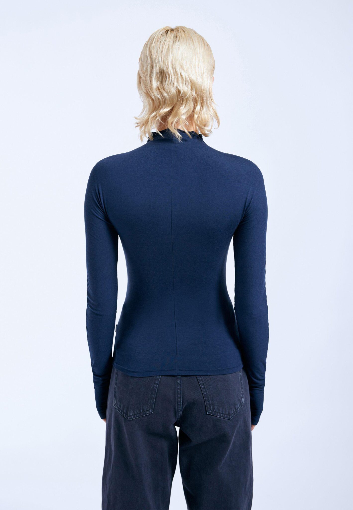 Dr. Denim Aria top blauw