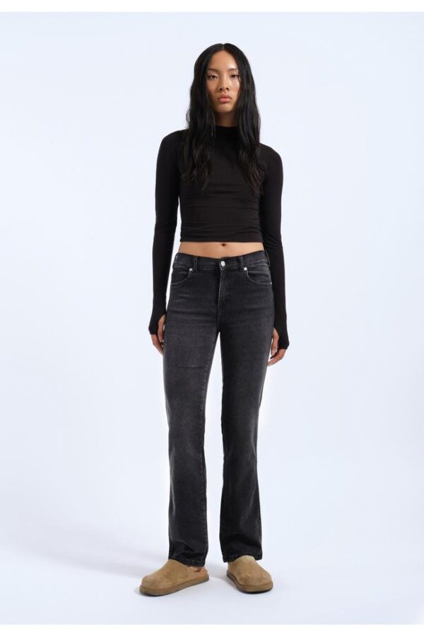 Lexy straight black mist Dr. Denim