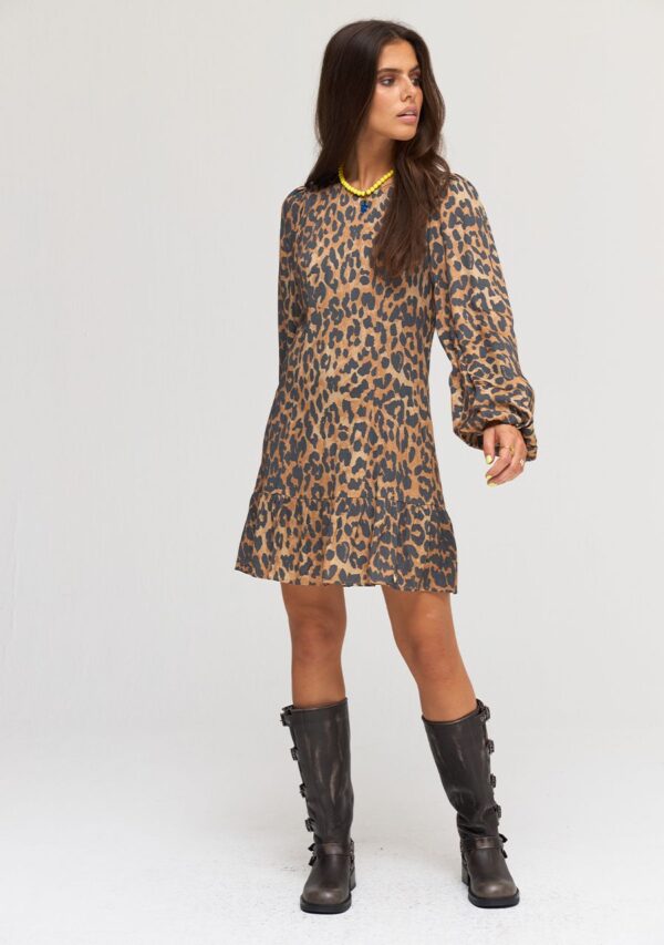 Lynn dress panterprint