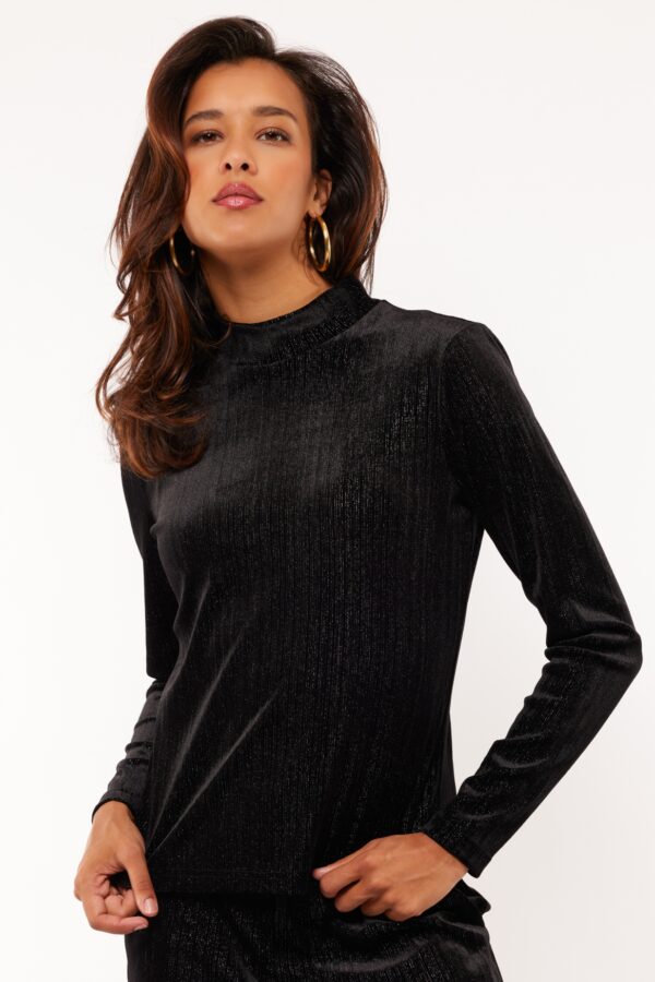 Mavis top black Fluresk