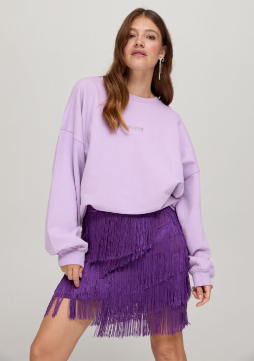 Vibrantenergy sweater lavender Harper