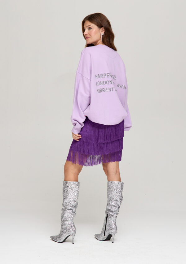 Vibrantenergy sweater lavender Harper