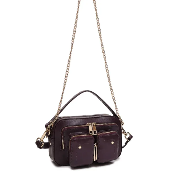 Helena florence bordeaux w. gold Nunoo bags